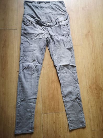 Maternity jeans light grey size 38