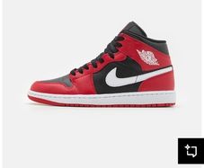 Air Jordan 1 Mid Unisex-high Top Trainers Uk 7.5