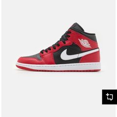 Air Jordan 1 Mid Unisex-high Top Trainers Uk 7.5