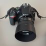 Nikon D5600 Camera & x2 Lense Image 6