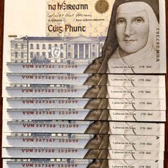 5 Irish Pound UNC