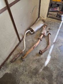 Mk2 pajero exhaust