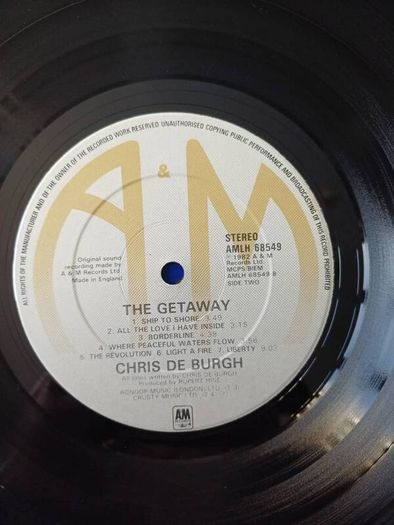 Chris de Burgh  Vinyl
