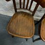 A pair of matching Polish made Bentwood chairs. Image 4