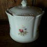 Vintage shabby chic floral  container Image 3