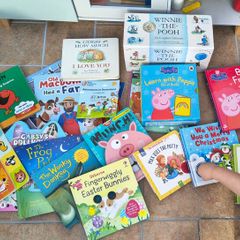 Free Selection of toys, books, puzzles and garden games/balls