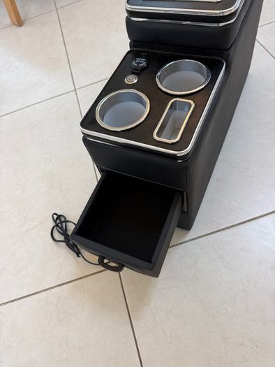 Centre Console Storage, USB Sockets, for Vans