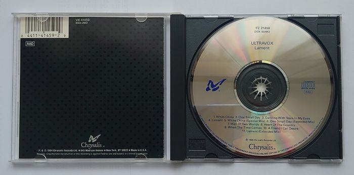 Ultravox - Lament - CD