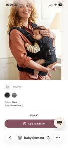 Baby carrier one