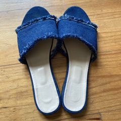 Comfy Denim Fabric Sandals