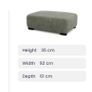 DFS Charcoal sofa set Image 8