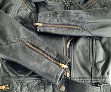 vintage new genuine leather womens biker jacket