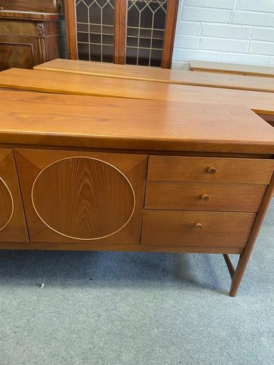 Nathan Circles Teak Sideboard