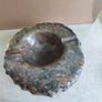 Large solid stone ashtray. Heavy! Weighs over 4 lbs Image 4
