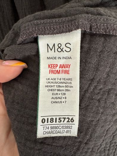 M&S dress for a girl, 128 cm, 7-8 years