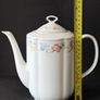 Royal Winton Fine Porcelain Coffee Pot with Floral Garland Decoration Image 2