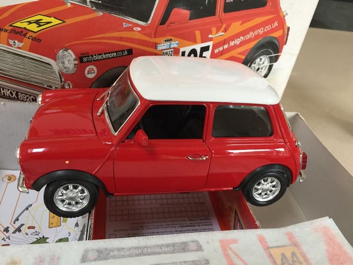 Mini Cooper S Rally Montecarlo New Burago