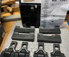 Audi Thule Adapter Fitting Kit 1591. Roof Bars Box Camping Holidays