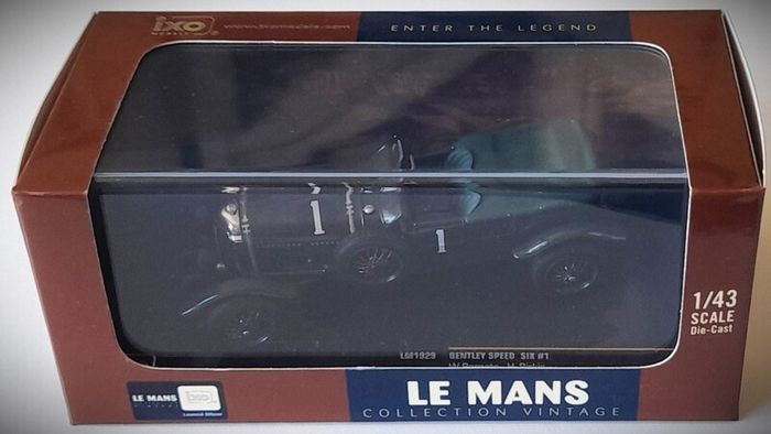 Diecast Model Le Mans Winning Bentley Le Mans 1929 1st - IXO 1:43