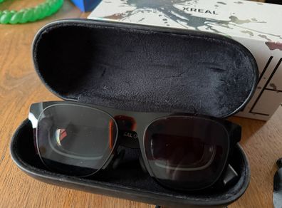 Xreal One Glasses and Light Blockers