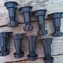Assortment of cabinet hinges, handles, feet and fittings Image 4