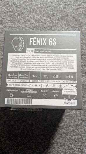 Garmin fenix 6s solar