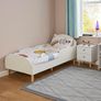 House Toys Kids White Toddler Bed Image 7
