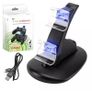 Xbox One S X Controller Dual Charger Docking Station Charging Stand Dock Black Image 4