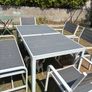 Garden Dining Set - Table, 4 Chairs & Bench Image 3
