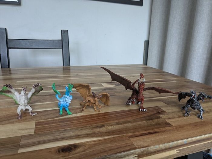 Dragon figures