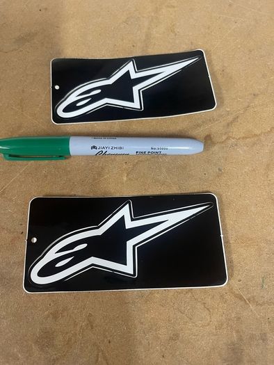Alpinestars stickers original