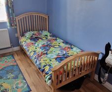 3ft oak bed frame