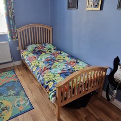 3ft oak bed frame