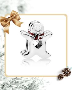 Pandora Sweet Gingerbread Man Charm