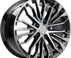 18" A6 Type Black Alloys Seat Audi Skoda Vw 5x112