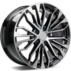 18" A6 Type Black Alloys Seat Audi Skoda Vw 5x112