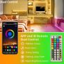 30m Led Strip Lights RGB Music Sync Color Changing, Bluetooth Led Lights with Smart App Control Remote, Led Lights for Bedroom Room Lighting Flexible Home Decoration Image 2