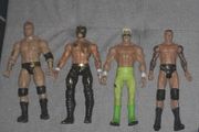 WWE Action Figures: MJF, Rey Fenix, Surfer Sting, Randy Orton.