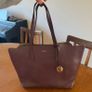 Furla Aubergine Saffiano Leather Bag Image 2