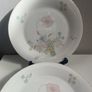 Set of six  Royal Doulton 10.7 inch dinner plates "Flirtation" pattern Image 3