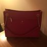 Modalu Red Leather Bag Image 4