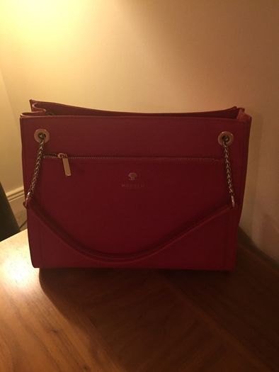 Modalu Red Leather Bag