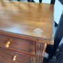 Solid Pine 6 tier chest of drawers Image 4