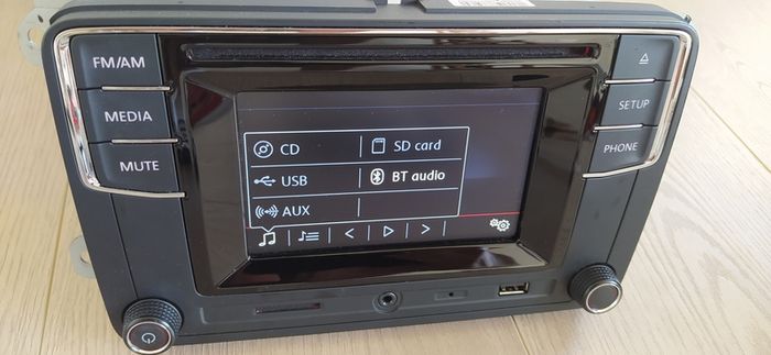 Volkswagen radio with bluetooth