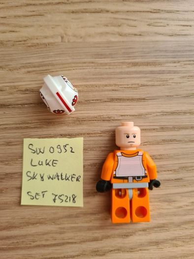 lego sw0952 luke skywalker, set star wars 75218