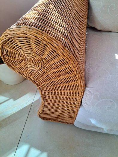 rattan sofa