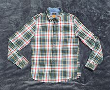 Superdry Men's Lumberjack WorkWear Button Down Shirt Size Medium