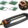 16 Jet Nozzles Oscillating Sprinkler Watering for Garden Lawn Grass Image 3