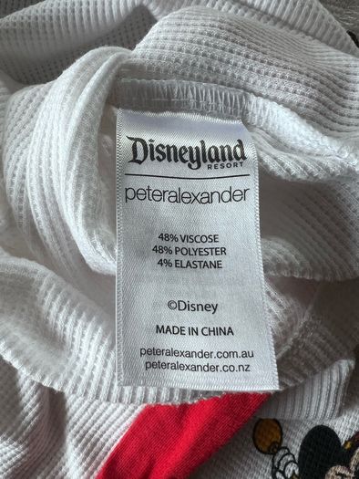 Peter Alexander Mickey Mouse pyjama set
