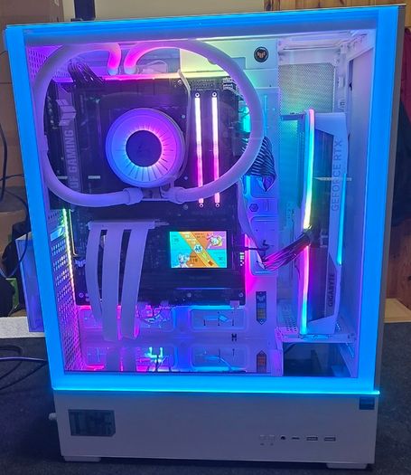LianLi TUF i7 Ultra RTX 5070 White Gaming PC